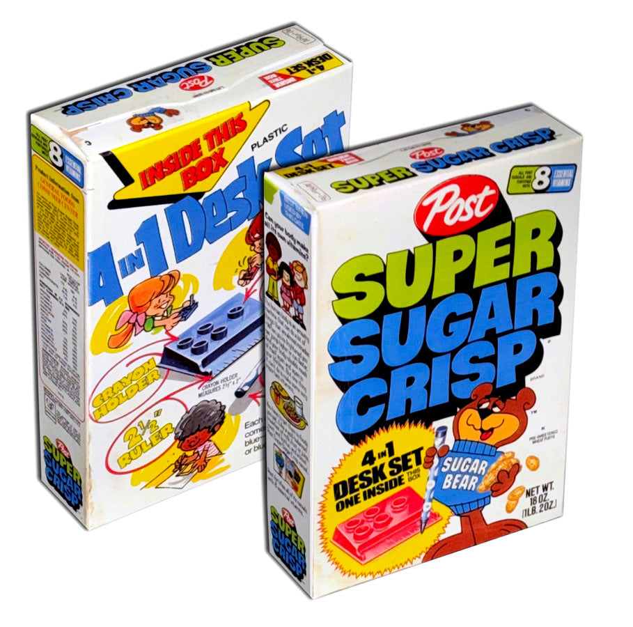 Cereal Box: Super Sugar Crisp (4-in-1 Desk Set)