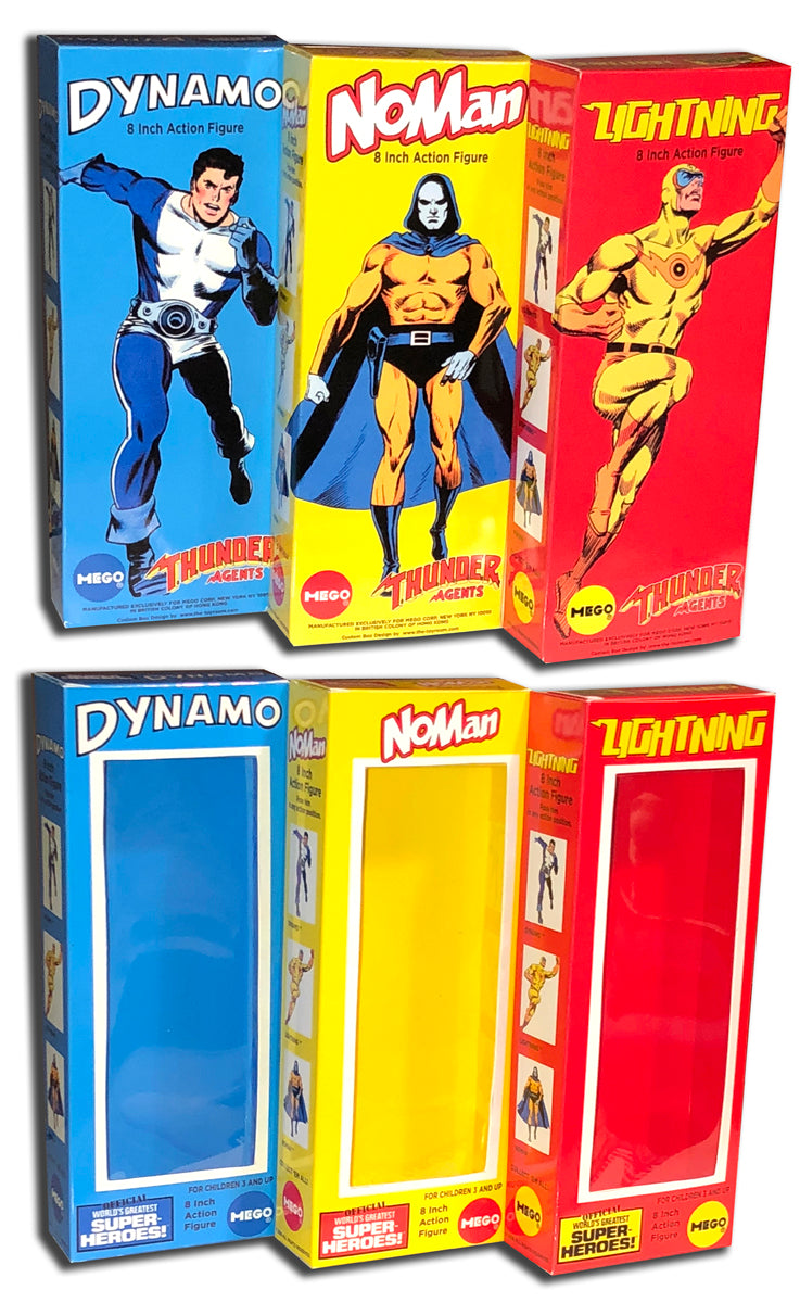 Mego Boxes: THUNDER Agents