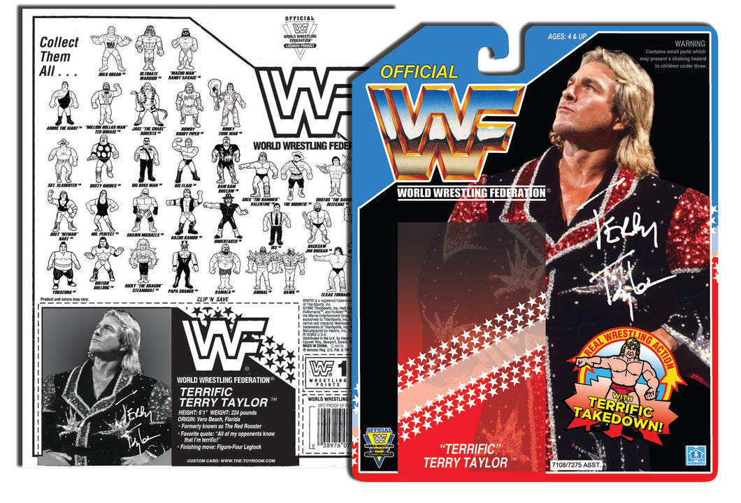 WWF HASBRO- Terrific Terry Taylor