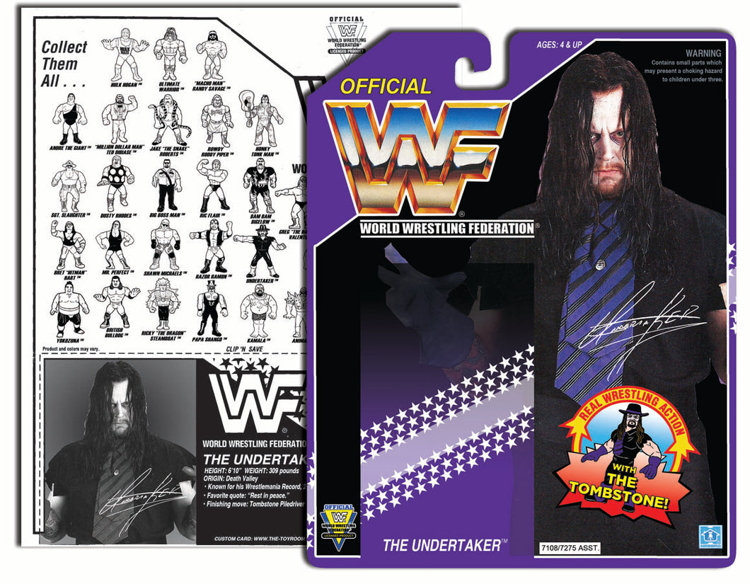 WWF HASBRO- The Undertaker (PURPLE)