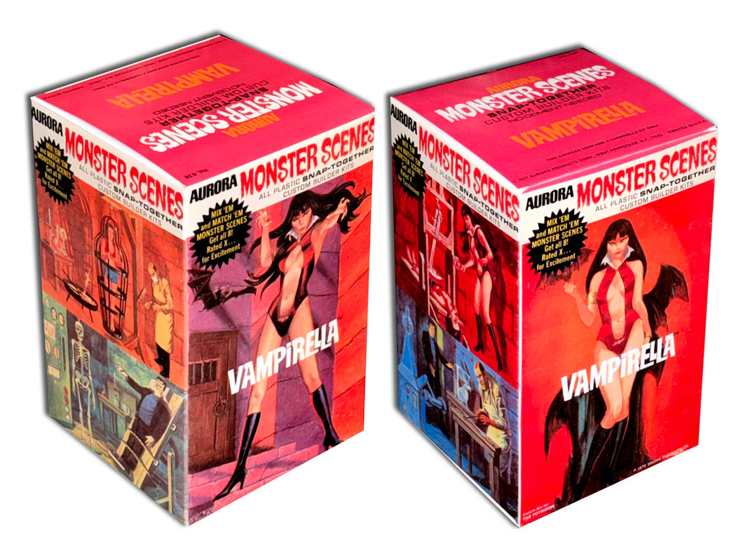 AURORA Model Kit Box: Vampirella (Monster Scenes)