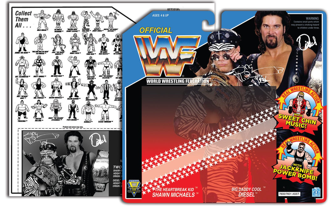 WWF HASBRO DOUBLE- Two Dudes With Attitude