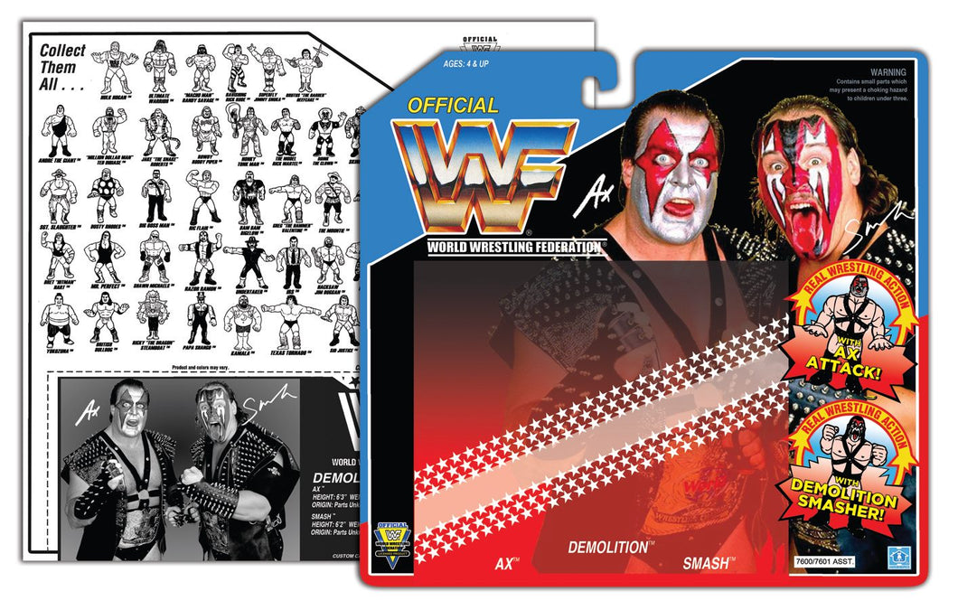 WWF HASBRO DOUBLE- Demolition