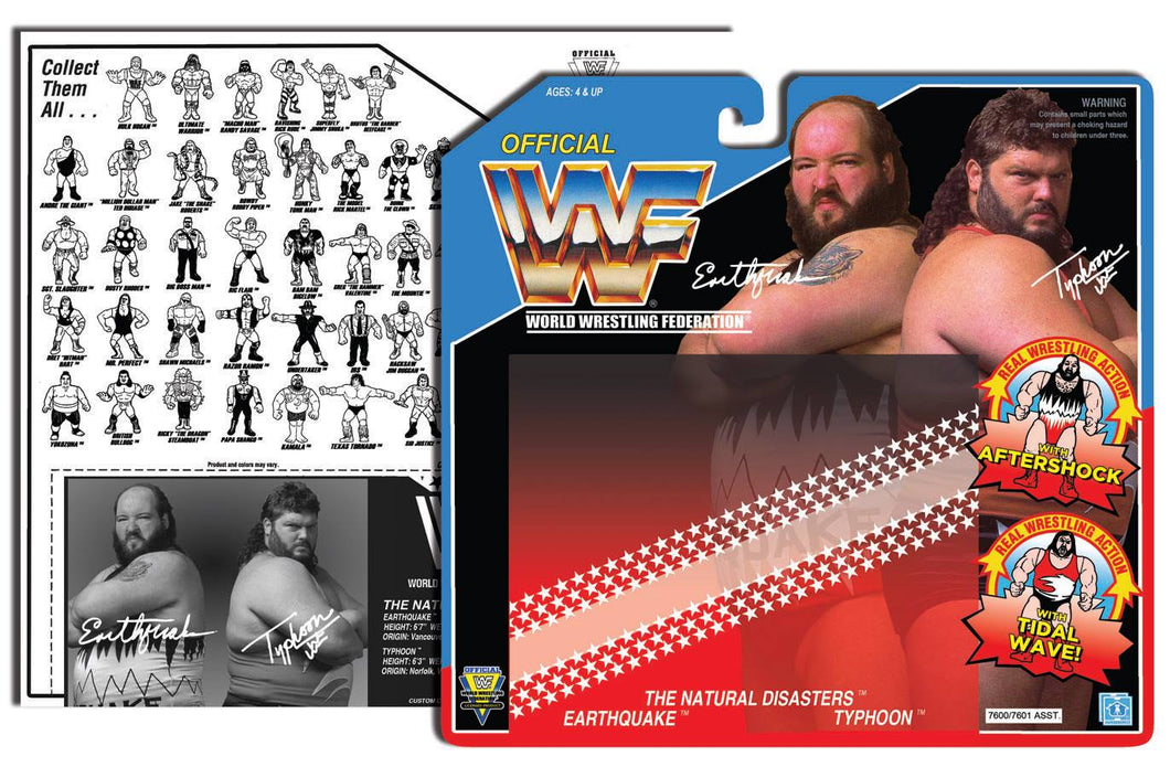 WWF HASBRO DOUBLE- Natural Disasters