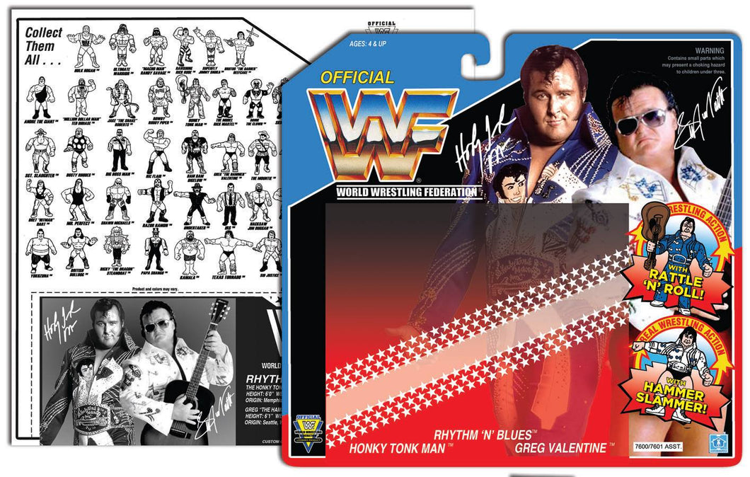 WWF HASBRO DOUBLE- Rhythm & Blues