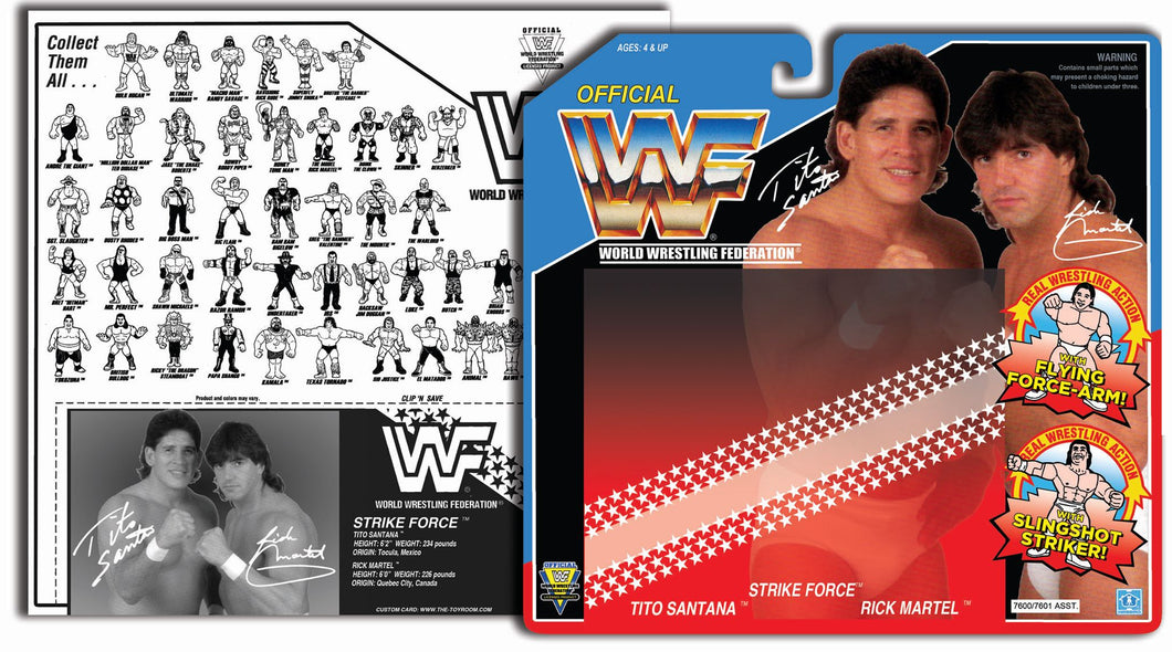 WWF HASBRO DOUBLE- Strike Force