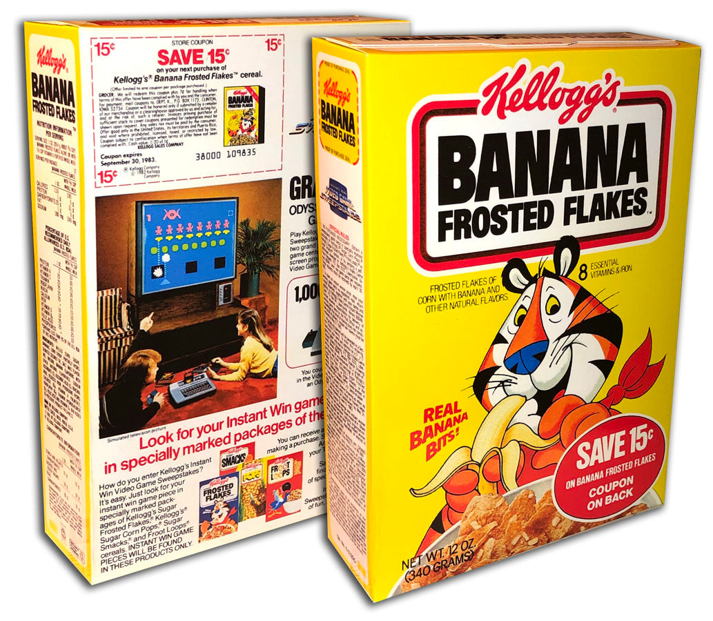 Cereal Box: Banana Frosted Flakes