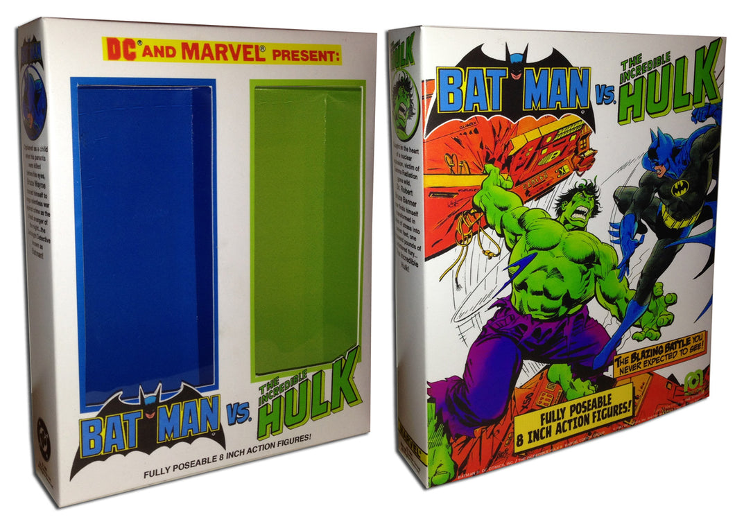 Mego 2-Pack Box: Batman vs. The Hulk