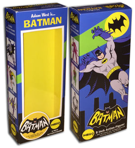 Mego Batman '66 Box: Batman (Style Guide)