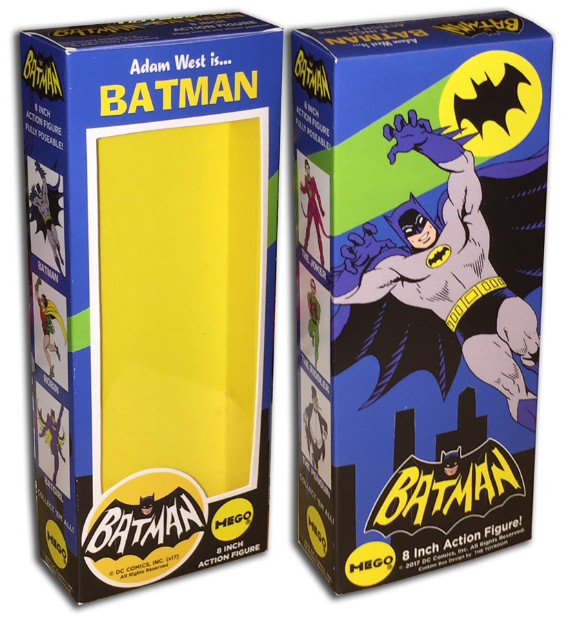Mego Batman '66 Box: Batman (Style Guide)