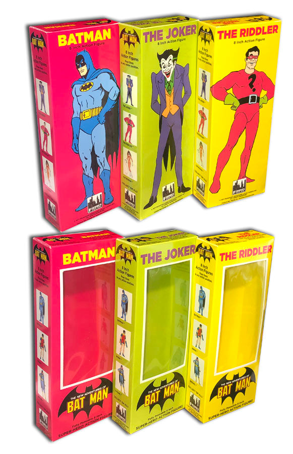 Mego Batman Boxes: Filmation '77 (Series 1)