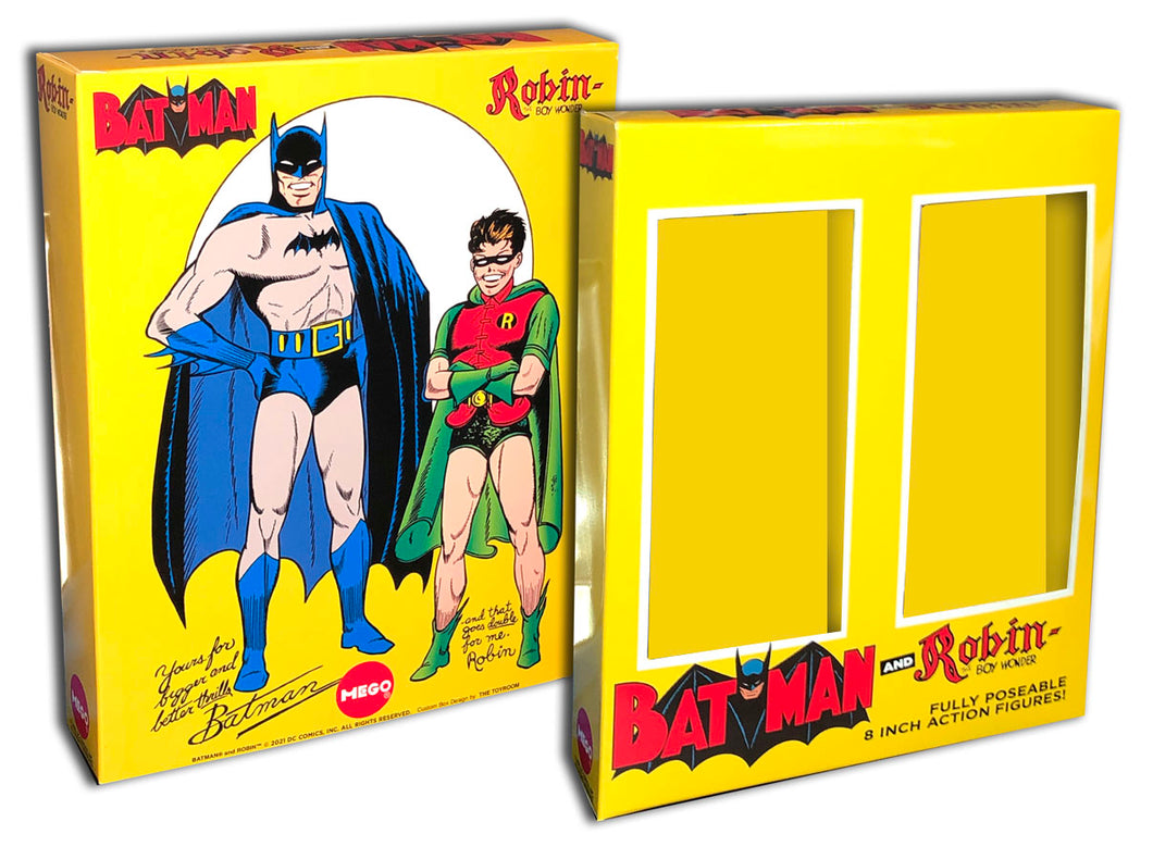 Mego 2-Pack Box: Batman and Robin (Golden Age)