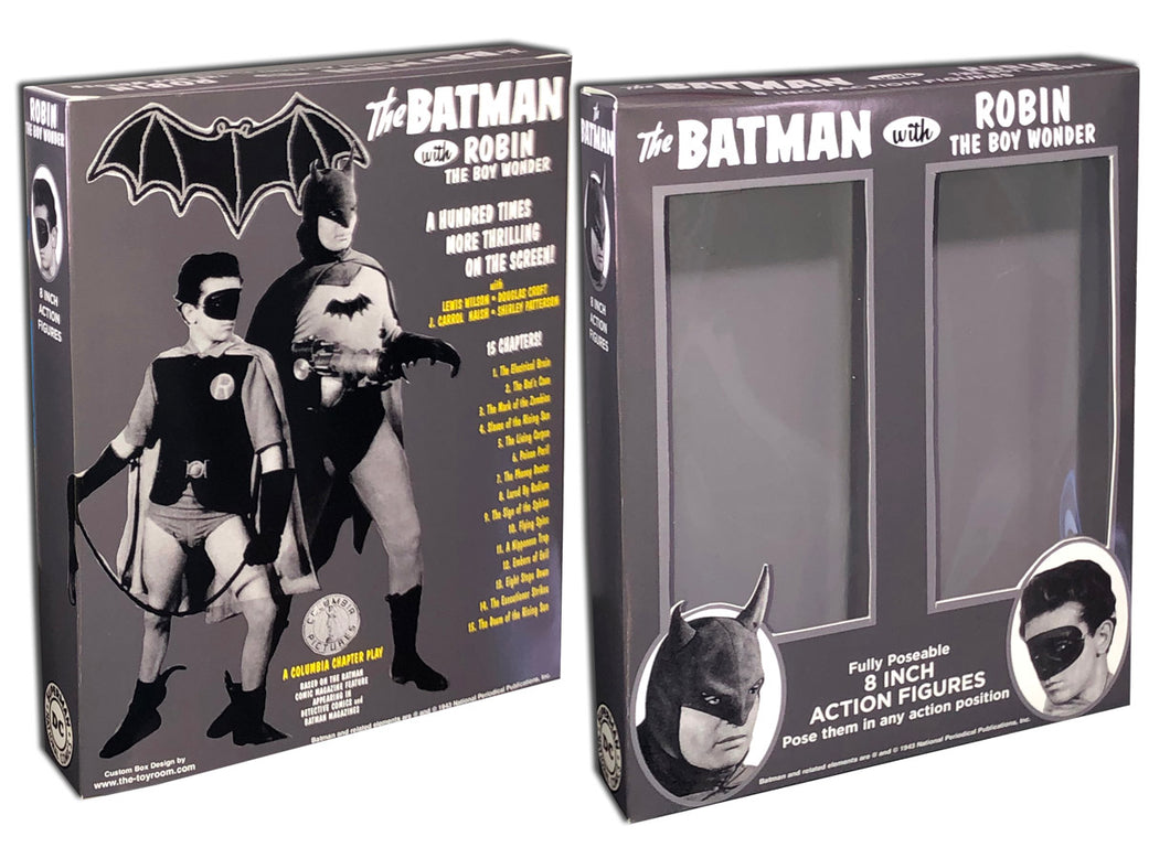 Mego 2-Pack Box: Batman and Robin (Movie Serial)