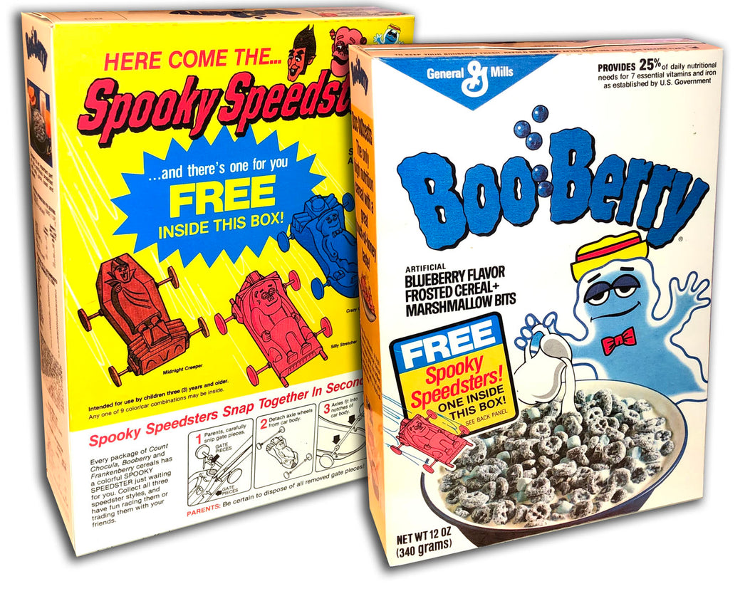 Cereal Box: Boo Berry (Spooky Speedster)