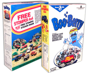 Cereal Box: Boo Berry (Stomper 4x4)