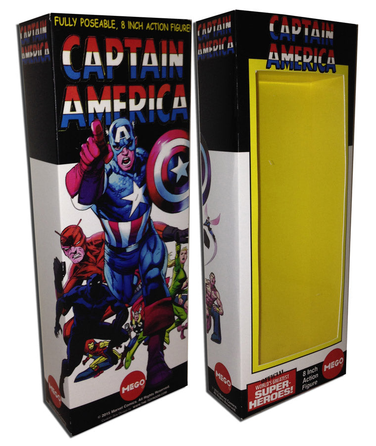Mego Captain America Box: #100