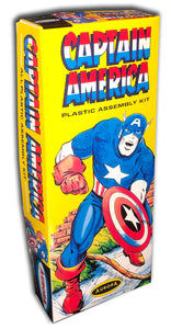 AURORA: Captain America Model Kit Box