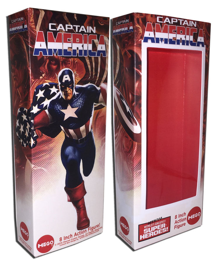 Mego Box: Captain America (Modern)