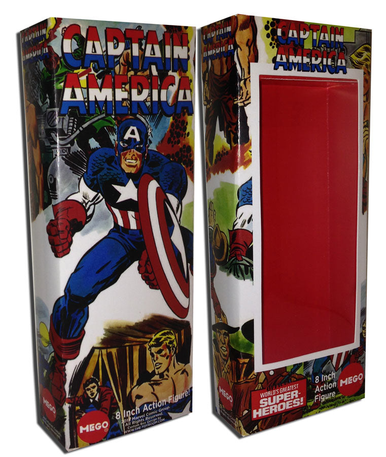 Mego Box: Captain America (Kirby Origin)