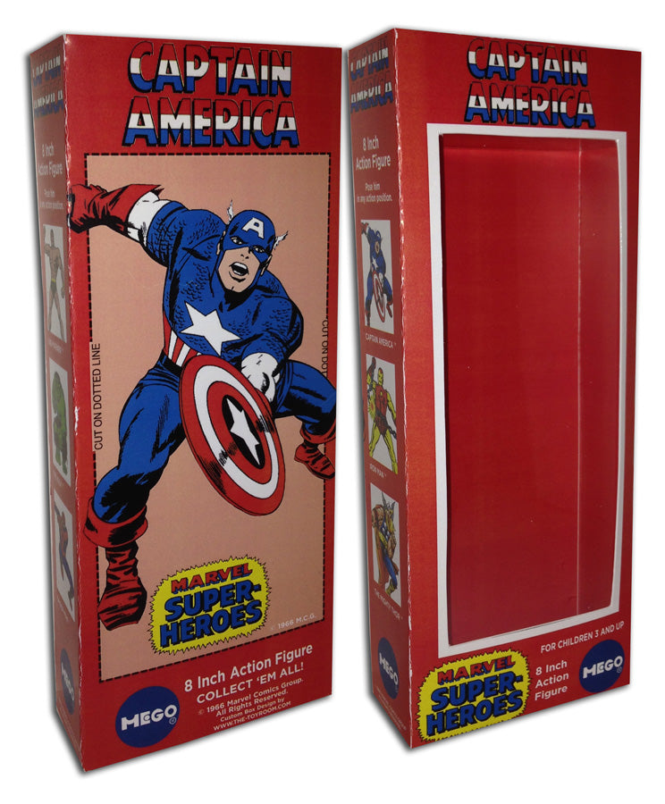 Mego Captain America Box: 1966