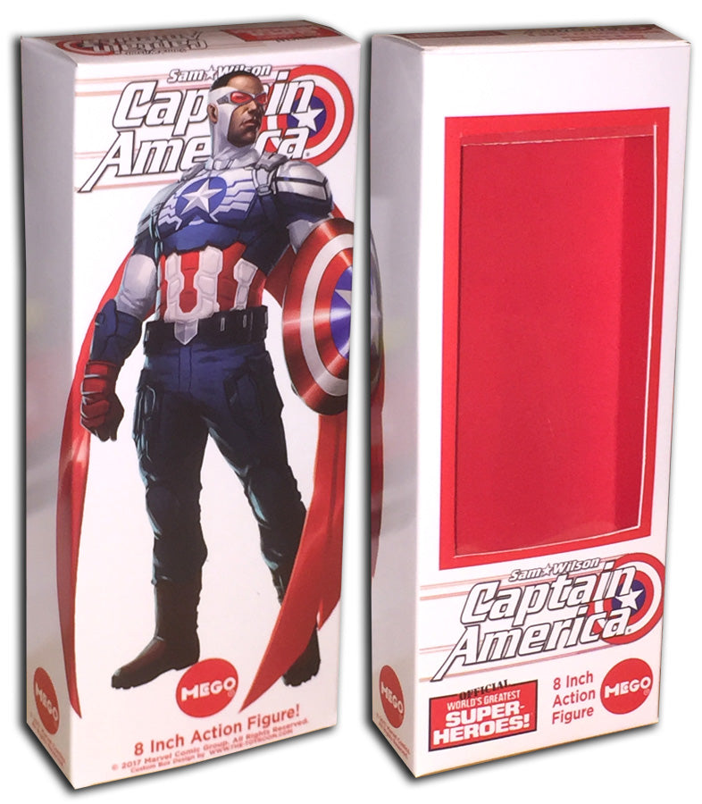 Mego Captain America Box: Sam Wilson
