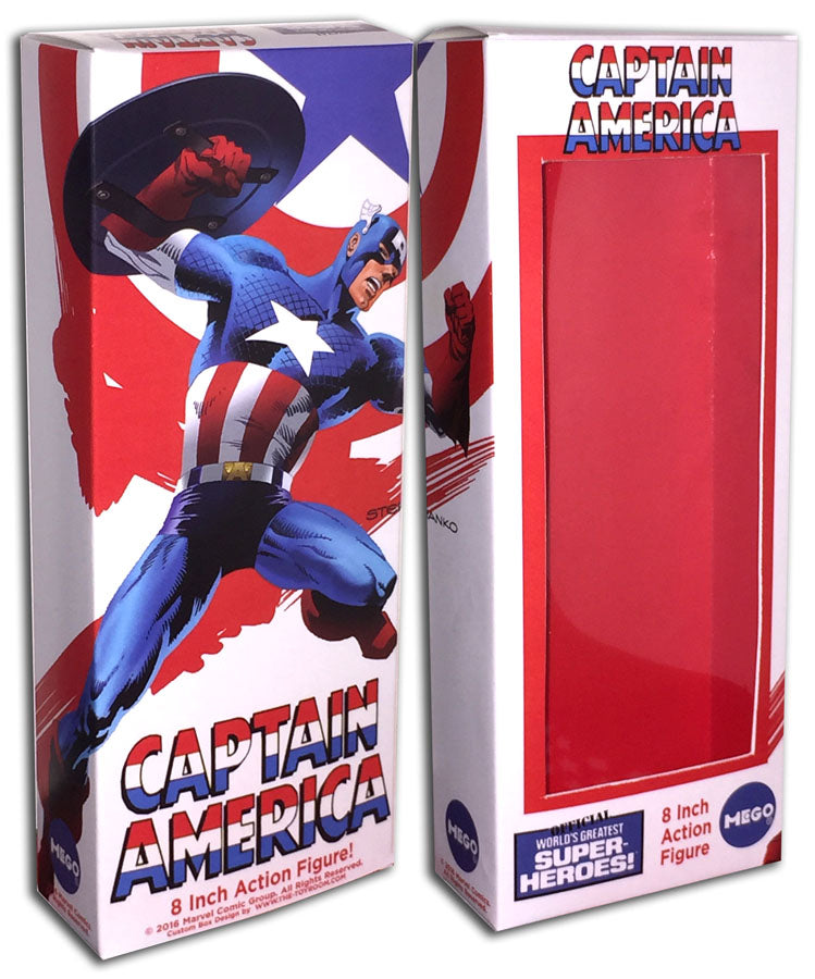 Mego Box: Captain America (Steranko-3)