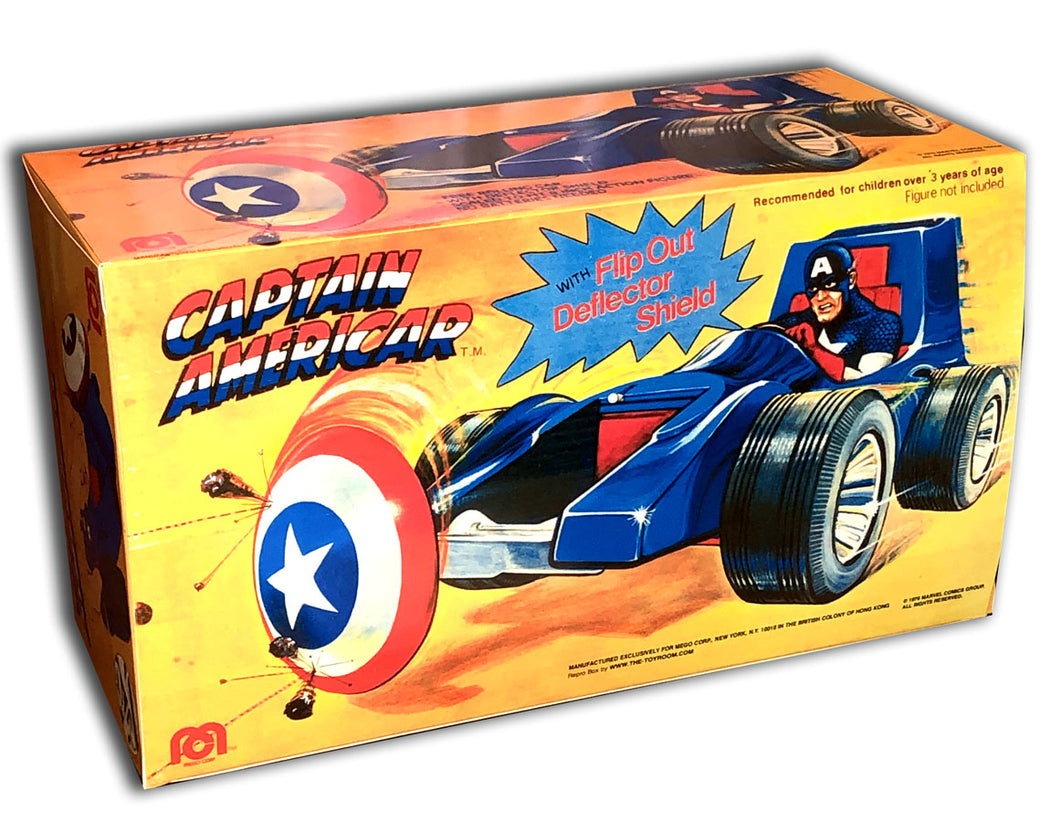 Mego Vehicle Box: Captain Americar
