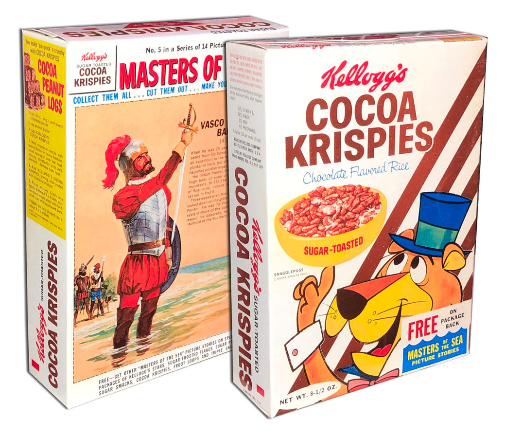 Cereal Box: Cocoa Krispies (Snagglepuss/Masters of the Sea)