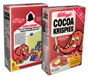 Cereal Box: Cocoa Krispies (Tusky the Elephant)