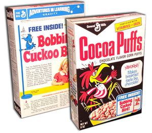 Cereal Box: Cocoa Puffs (Bobbing Cuckoo Bird)