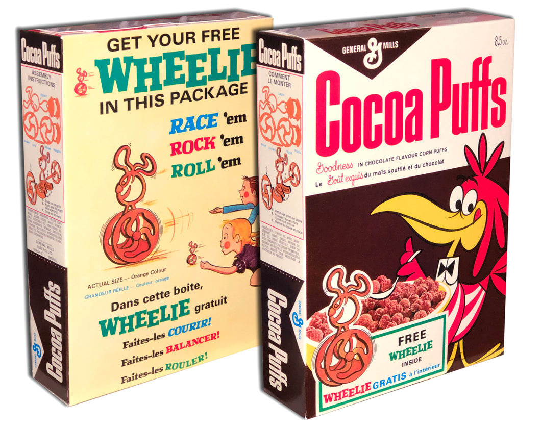 Cereal Box: Cocoa Puffs (Wheelie) [Canadian Box]