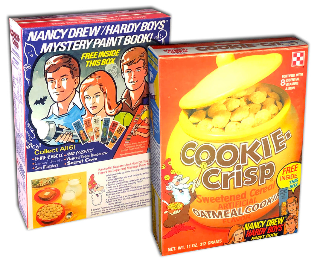 Cereal Box: Cookie Crisp (Hardy Boys/Nancy Drew Paint Book)