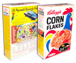 Cereal Box: Corn Flakes (1967 Plymouth Barracuda)