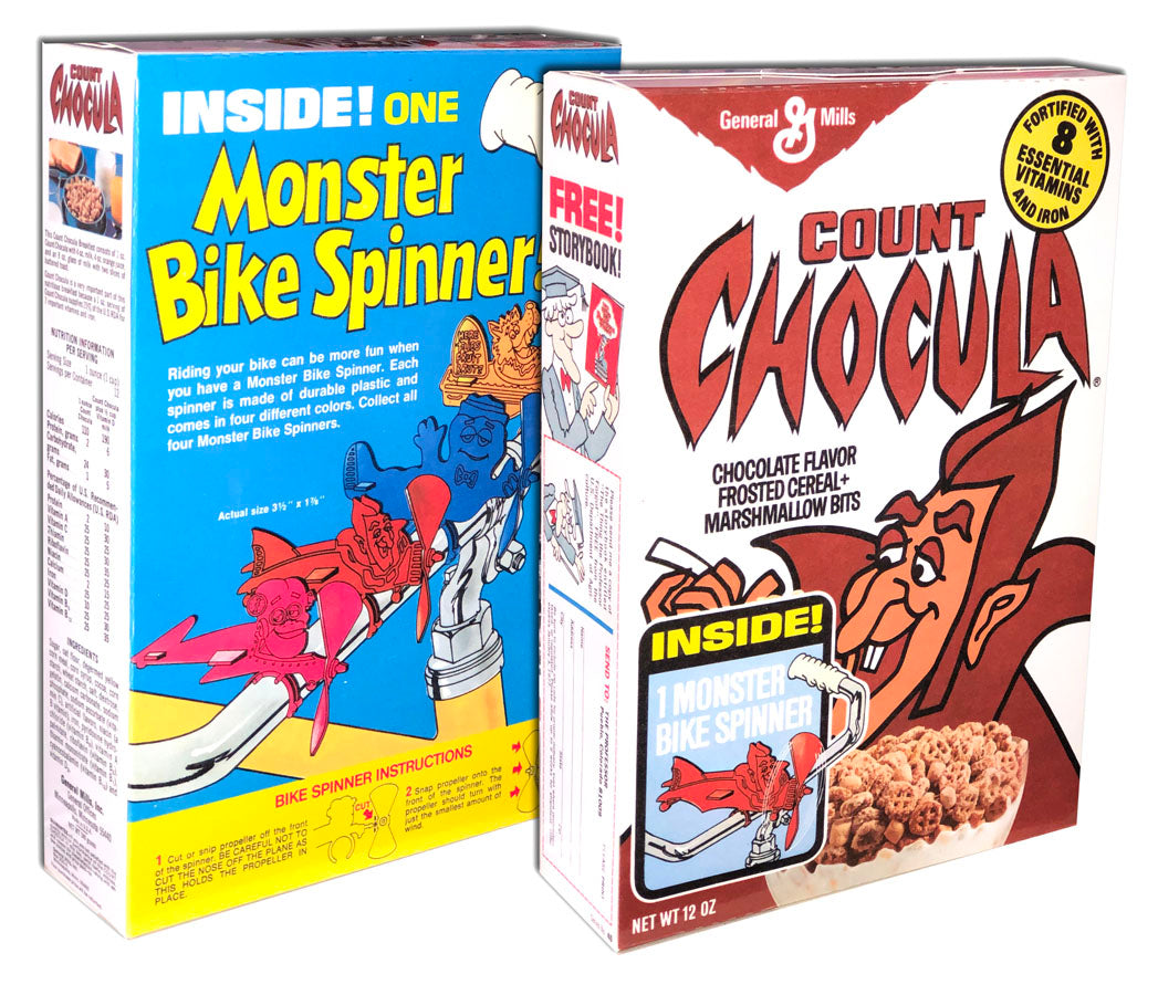 Cereal Box: Count Chocula (Monster Bike Spinner)