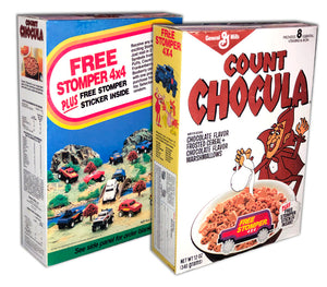 Cereal Box: Count Chocula (Stomper 4x4)