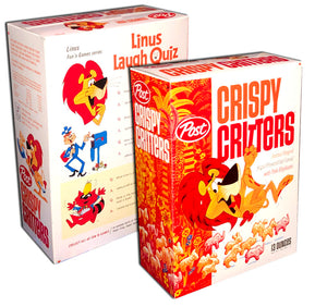 Cereal Box: Crispy Critters Cereal Box