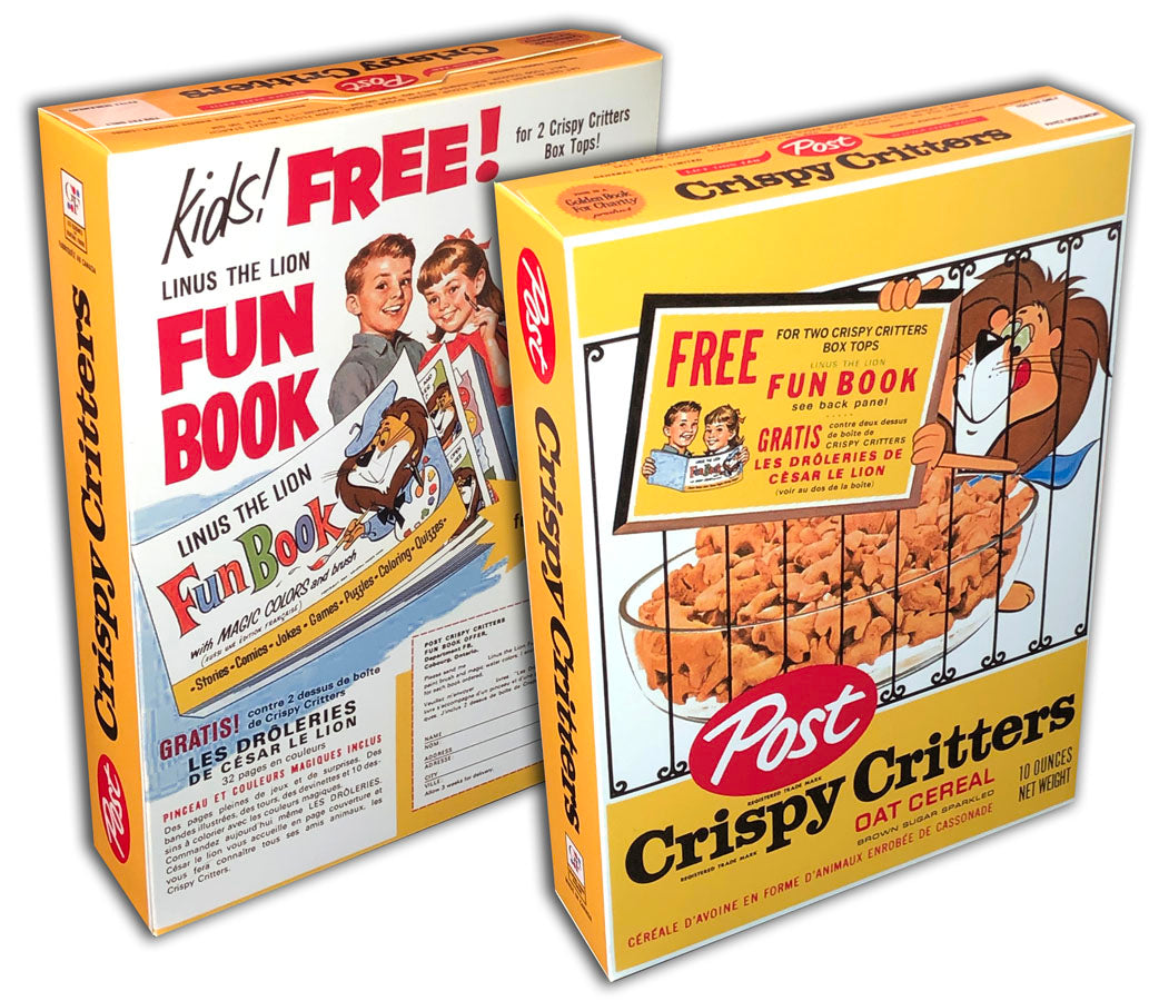 Cereal Box: Crispy Critters Cereal Box [Canadian]