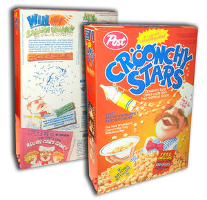Cereal Box: Croonchy Stars