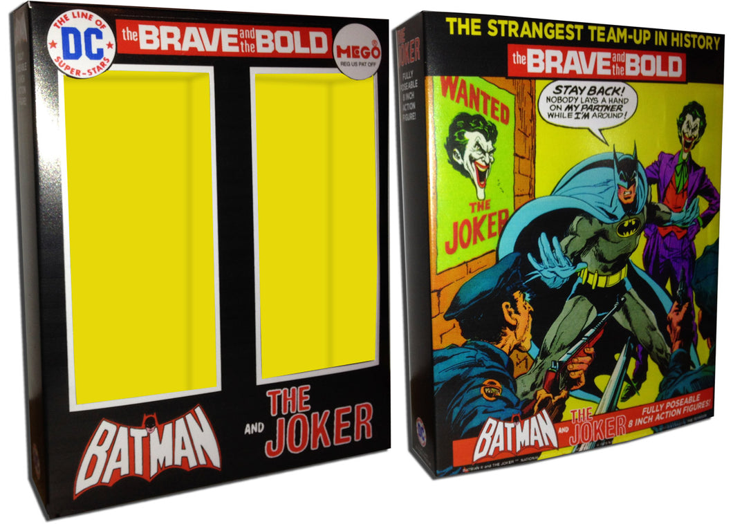 Mego 2-Pack Box: Batman vs The Joker