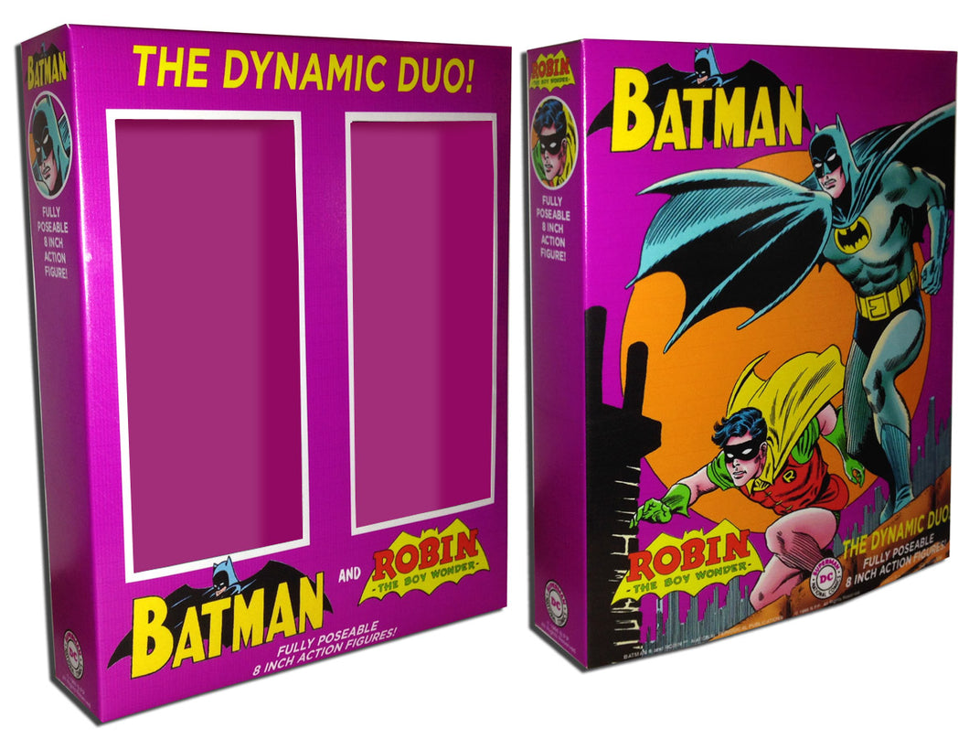 Mego 2-Pack Box: Batman and Robin (Silver Age)