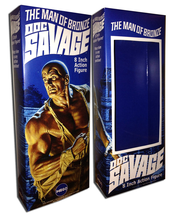 Mego Box: Doc Savage (Bama Blue)