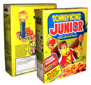 Cereal Box: Donkey Kong Jr.