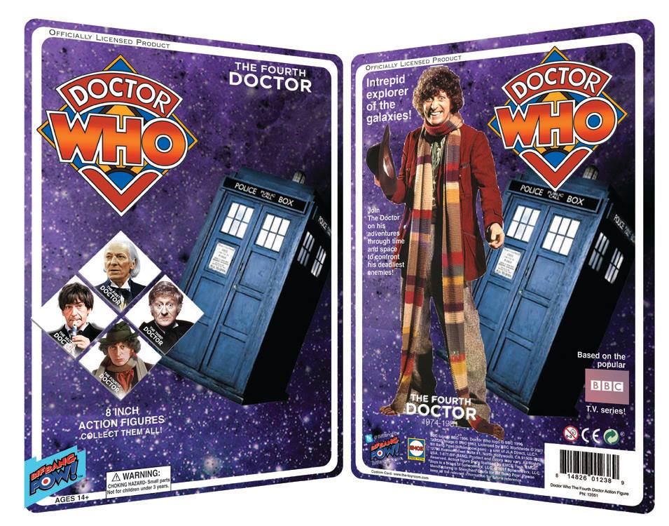 Mego Backer Card: Dr. Who (4th Doctor)
