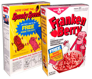 Cereal Box: Frankenberry (Spooky Speedsters)