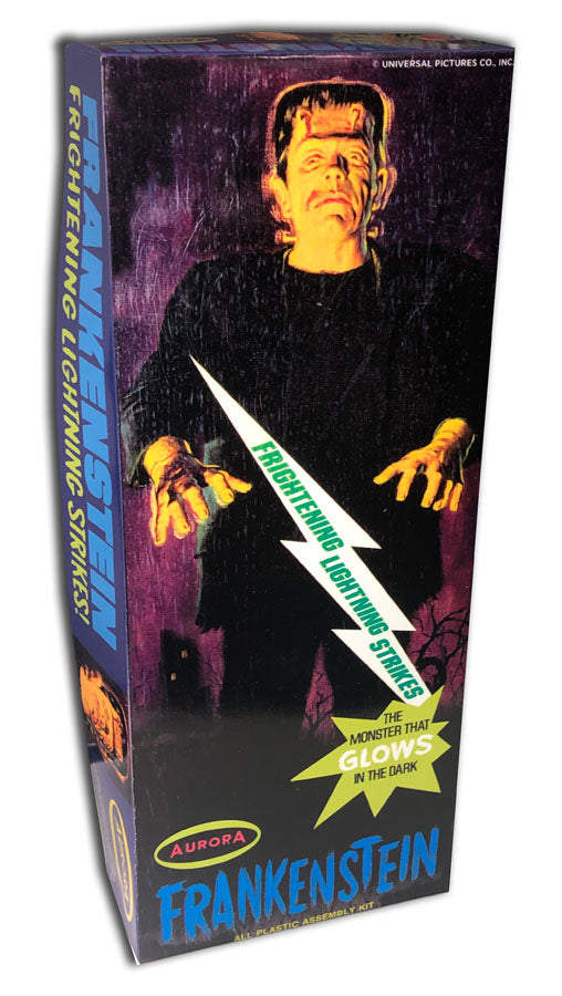AURORA: Frankenstein Model Kit Box (Frightening Lightning)