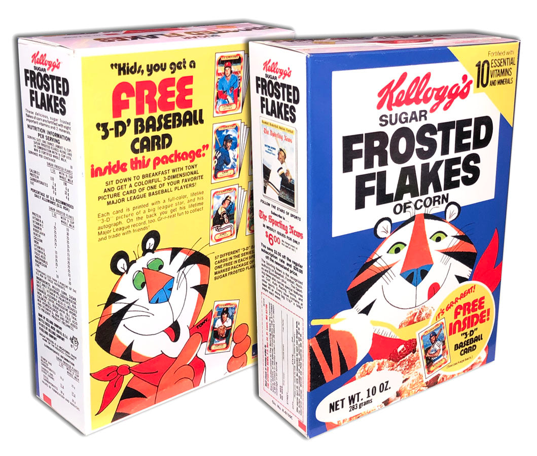 Cereal Box: Frosted Flakes (1978 3D Baseball Cards)