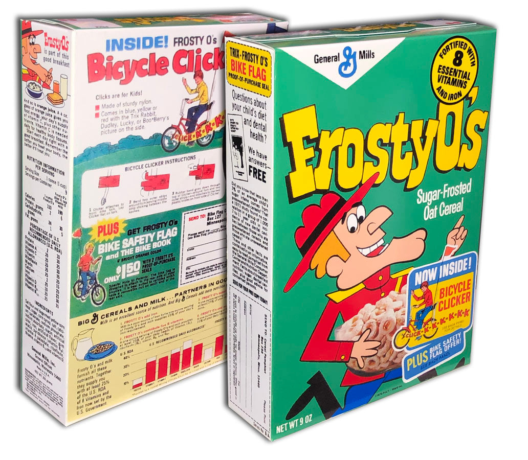 Cereal Box: Frosty O's (Dudley Do-Right)