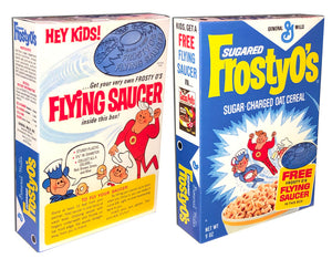Cereal Box: Frosty O's (Flying Saucer)