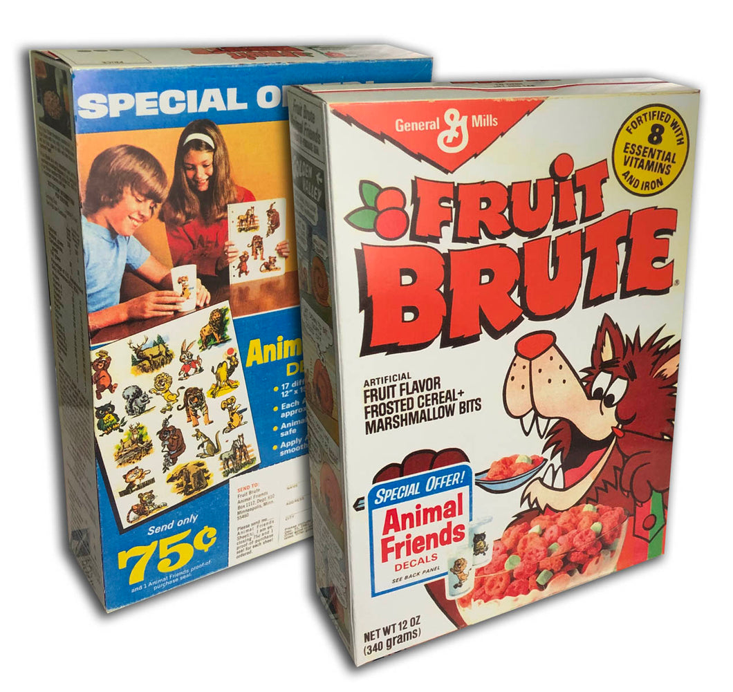 Cereal Box: Fruit Brute