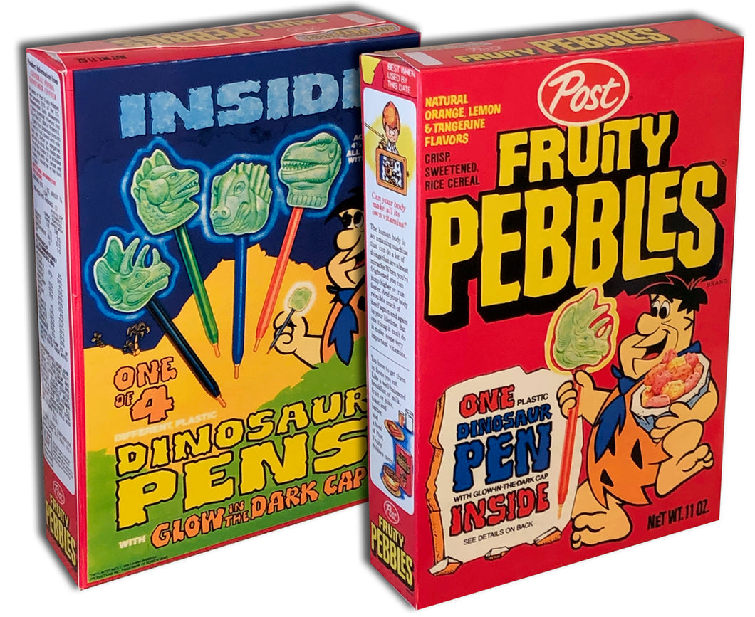 Cereal Box: Fruity Pebbles (Dinosaur Pen)